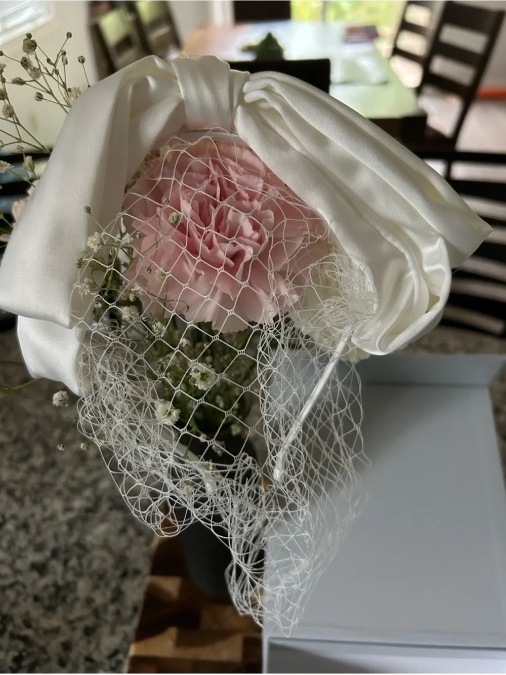The Veil Headband - Bright White